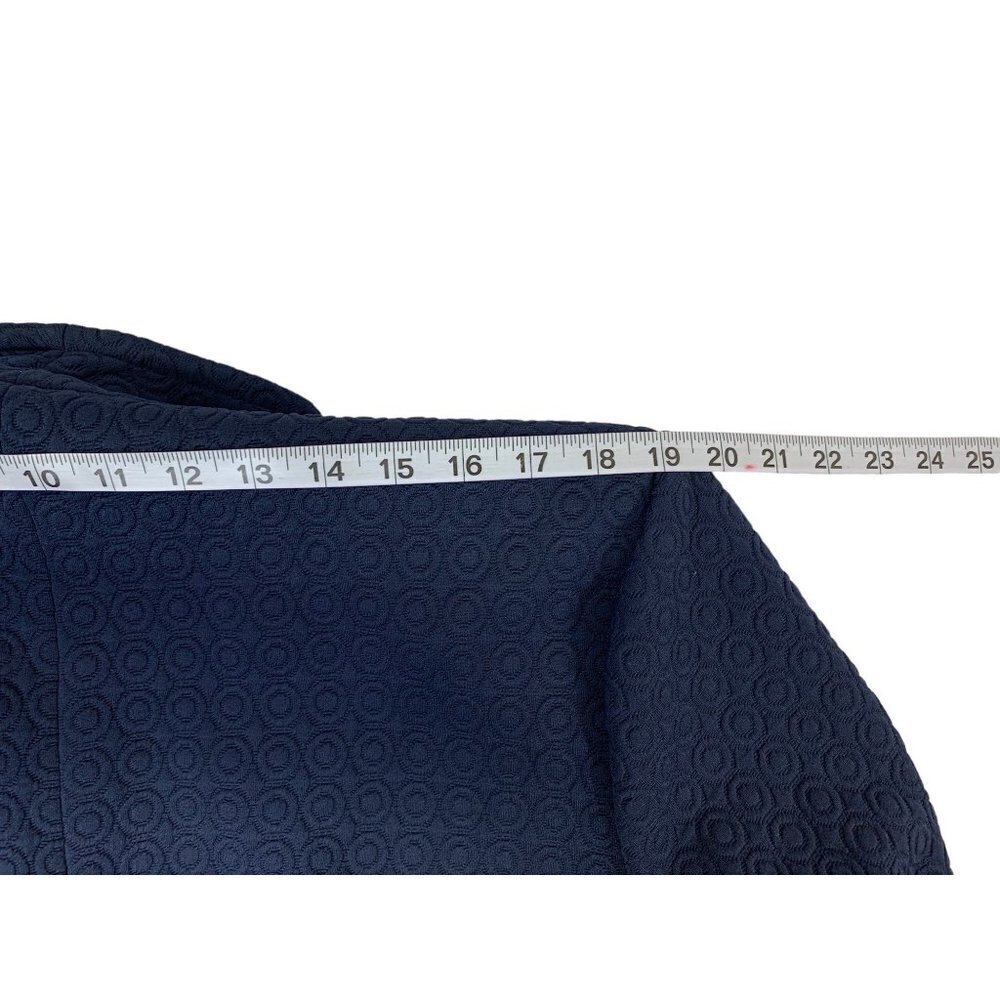 Roz & Ali Women's Navy Blue Coat - Picture 6 of 9